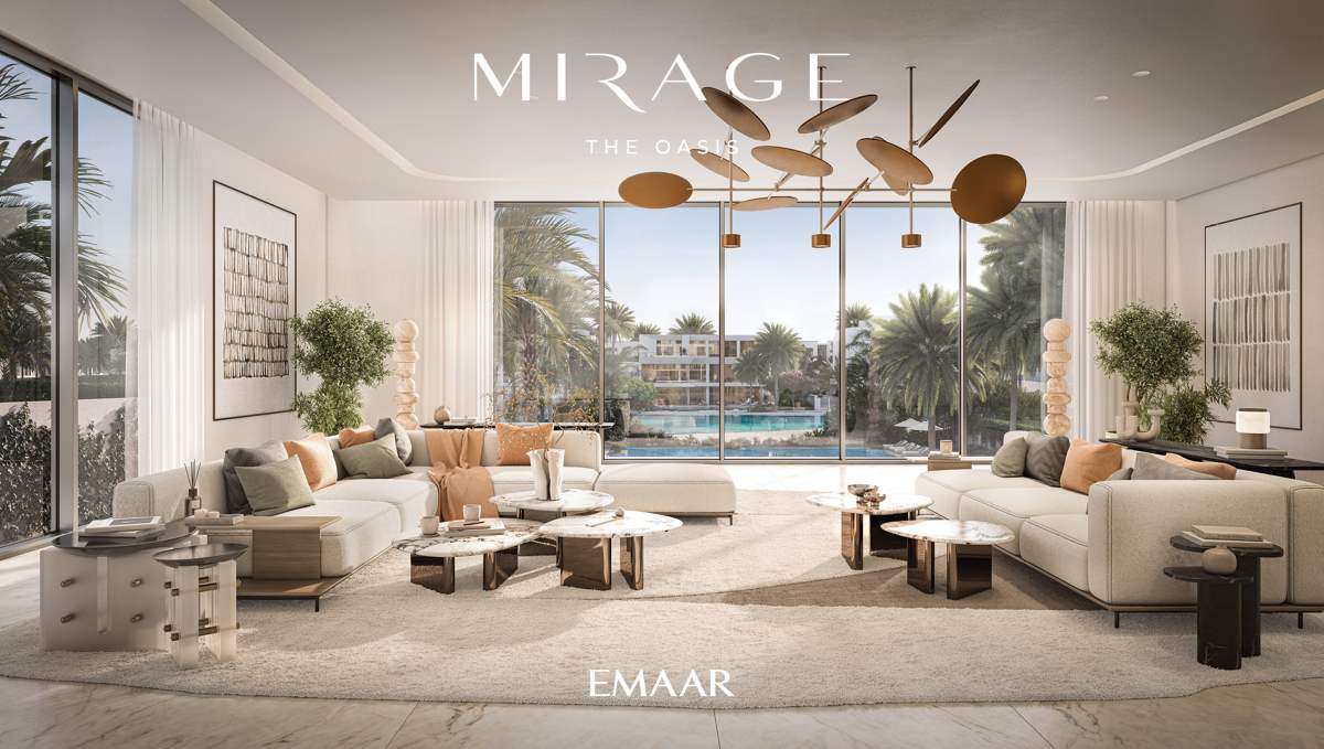 Mirage lounge overlooking the lagoon