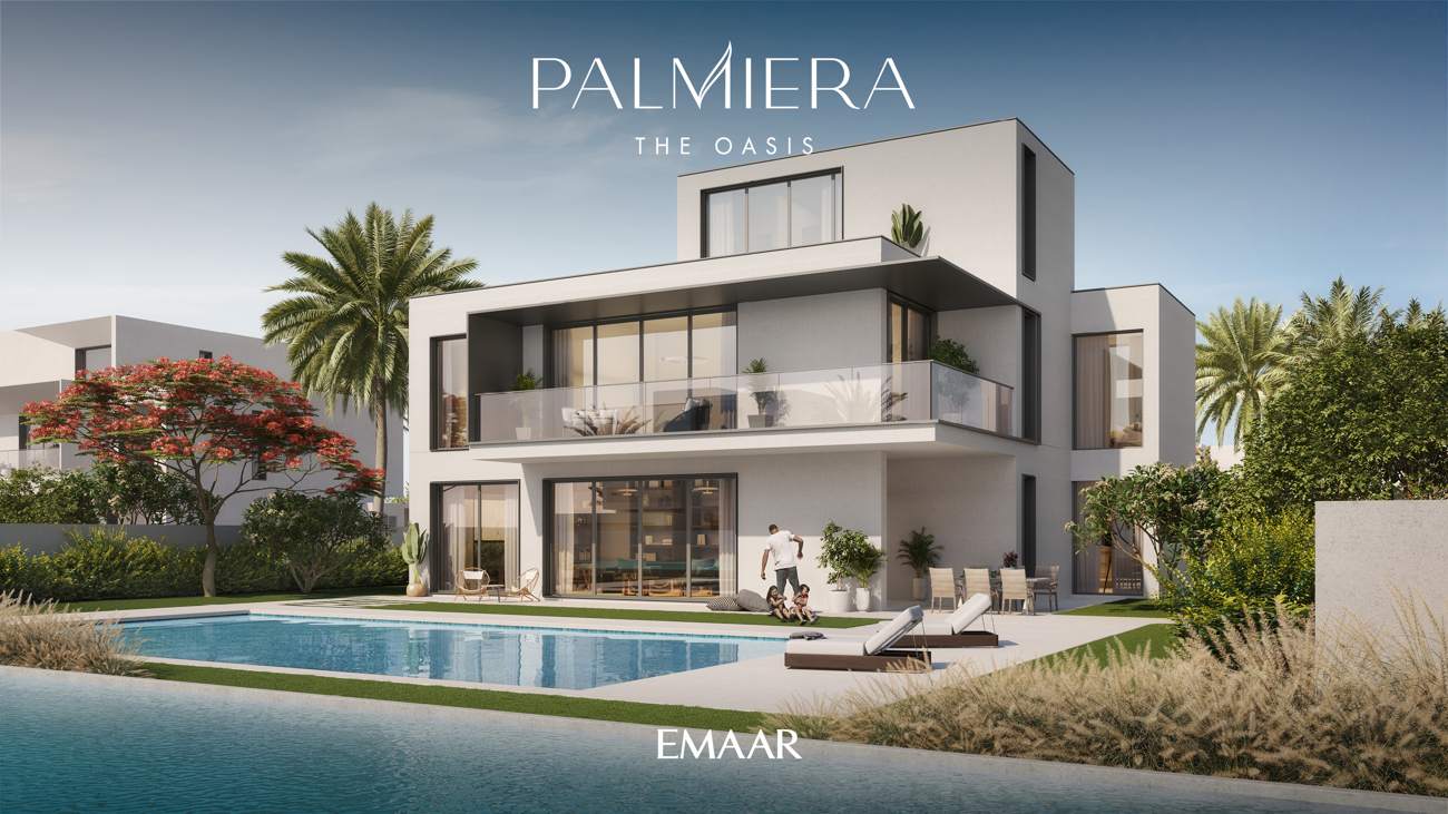 Palmiera contemporary villa with pool