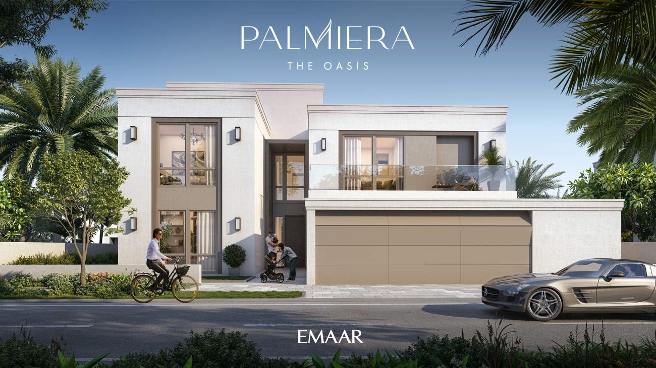 Palmiera classical villa front