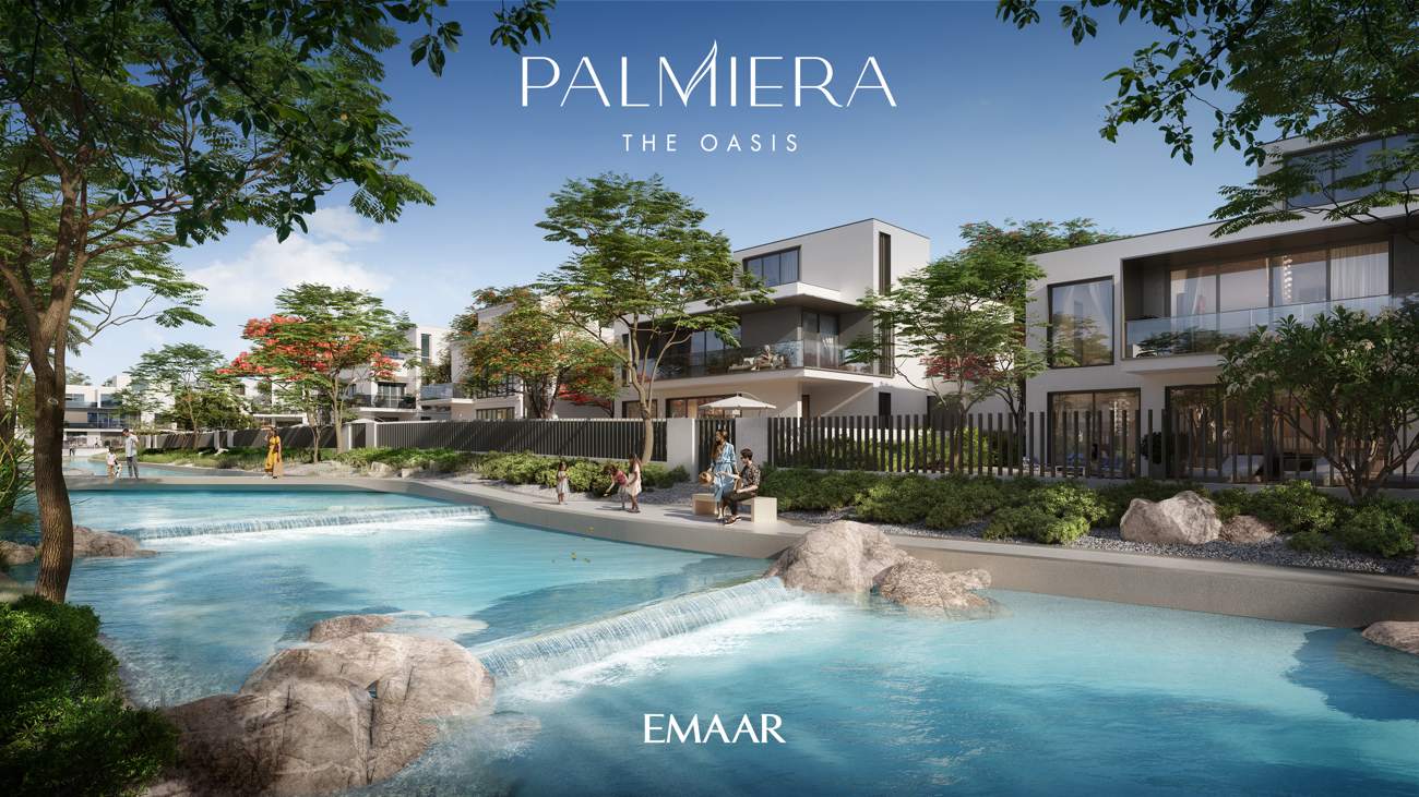 Palmiera cascading stream by the villas