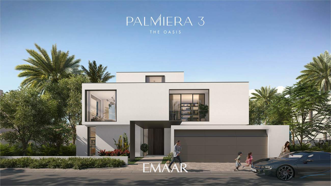 Palmiera 3 contemporary villa street view