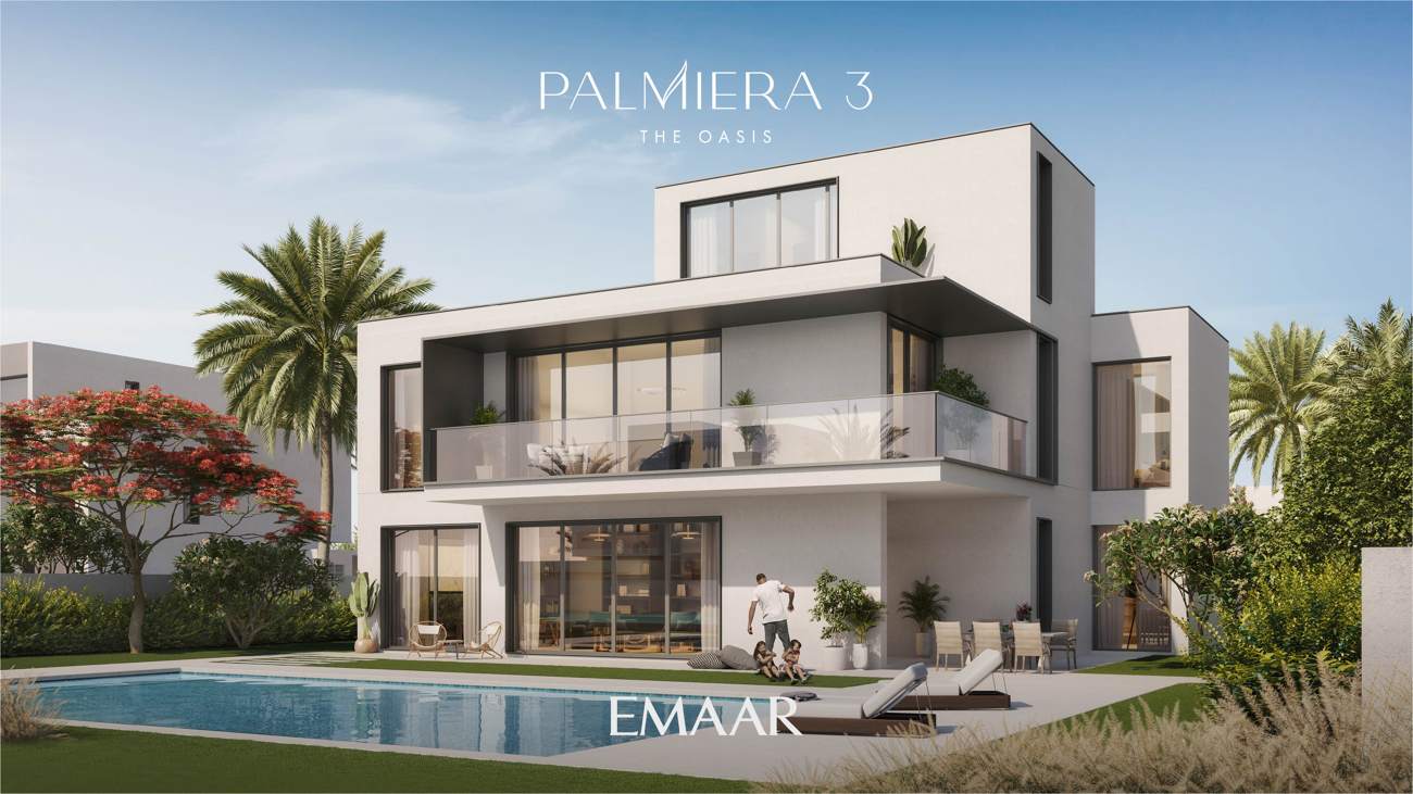 Palmiera 3 contemporary villa with pool