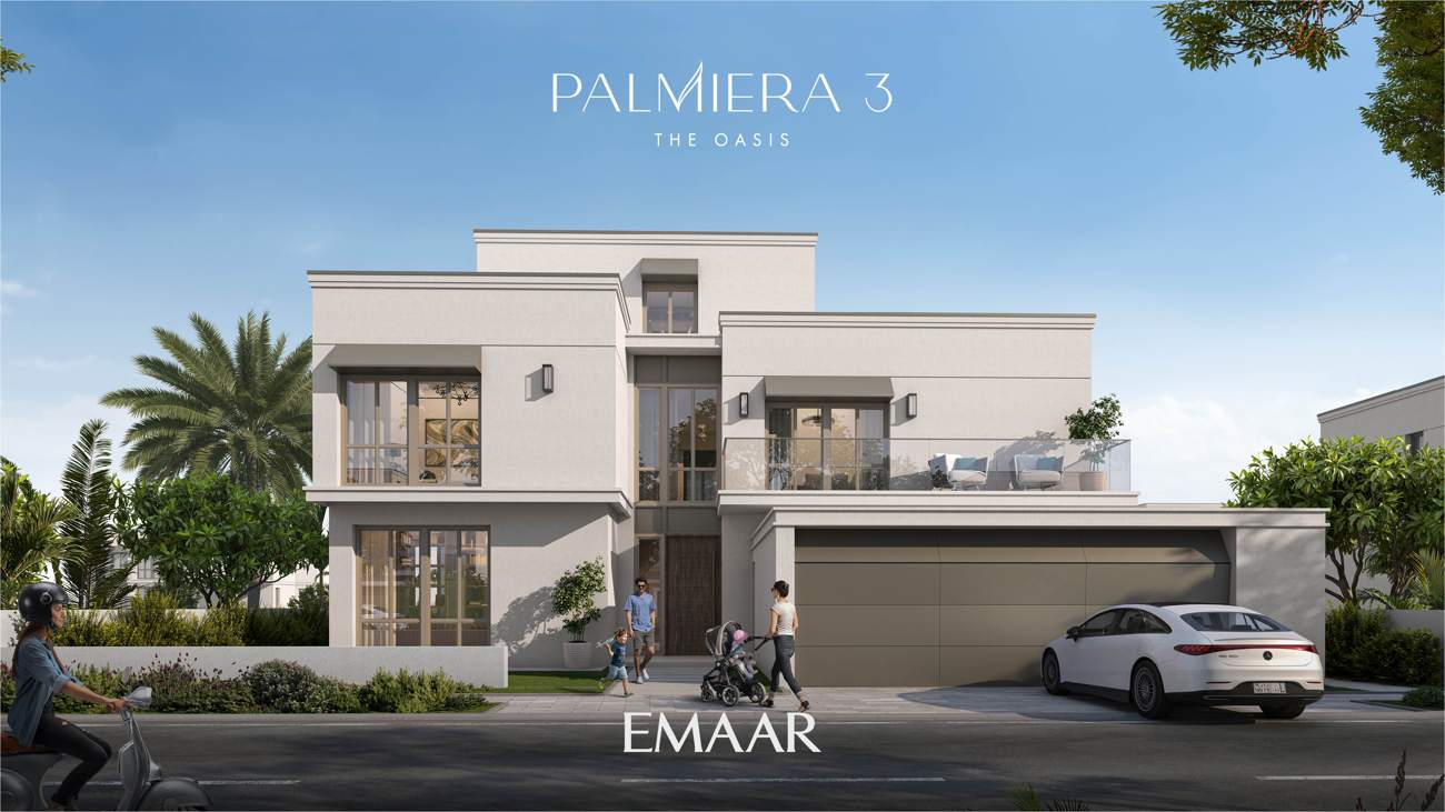 Palmiera 3 classical villa street view